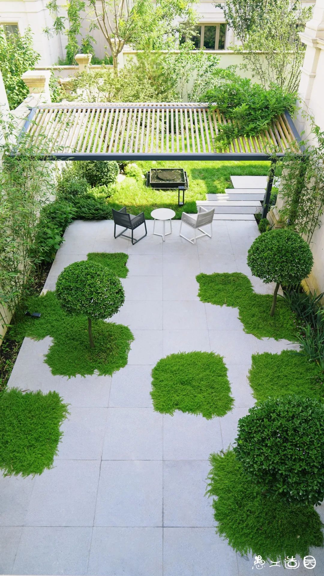 格拉斯小镇欧式庭院设计丨中国北京丨愚工造园-33