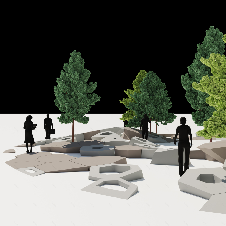 圆形沃罗诺伊景观-17