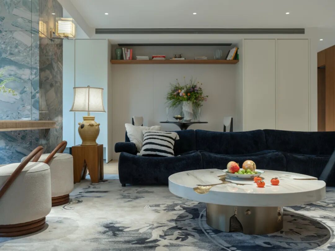 深圳240㎡大平层实景·住进绿意与松弛的家丨HOMBLE红柏设计-15