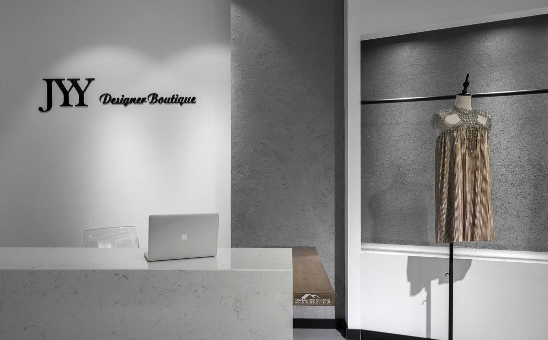 星瀚设计丨服装店丨「极简主义」JYY服饰店-0