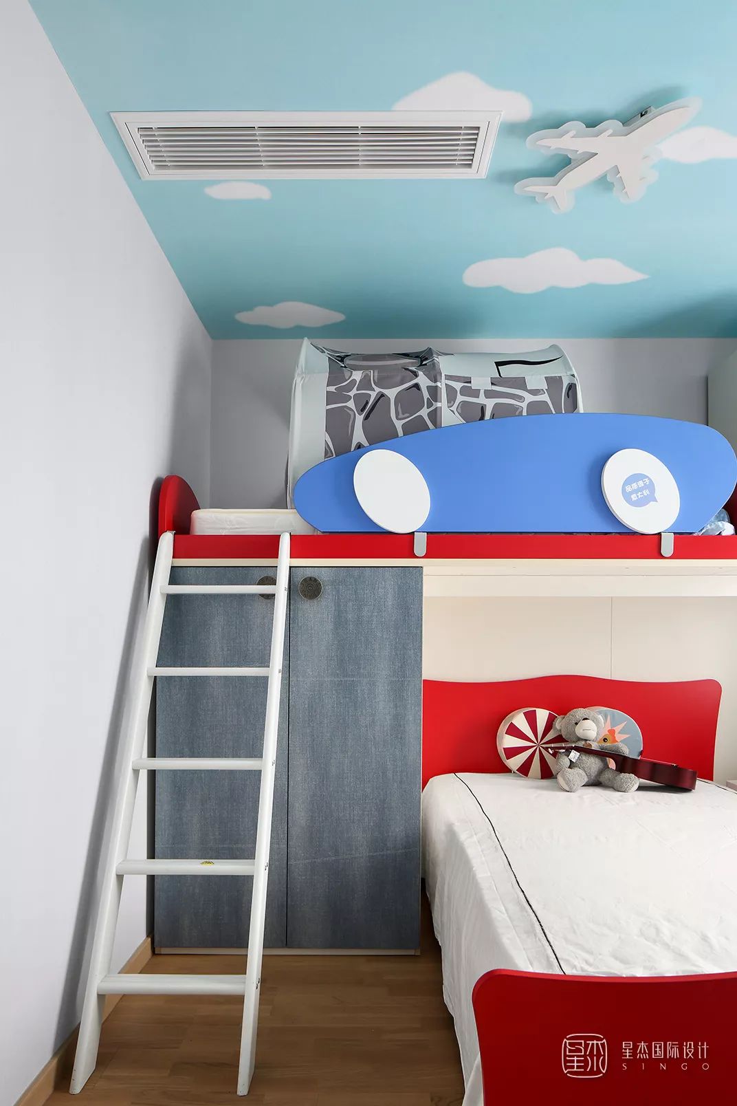 四口之家的温馨宜居空间丨中国宁波丨星杰设计-51