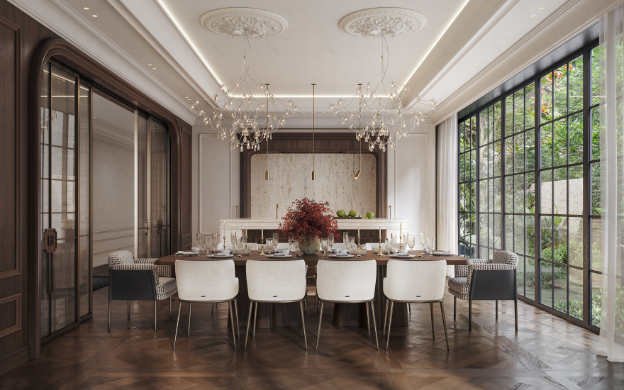 私人别墅室内设计丨VALERIYA NAZAROVA-21