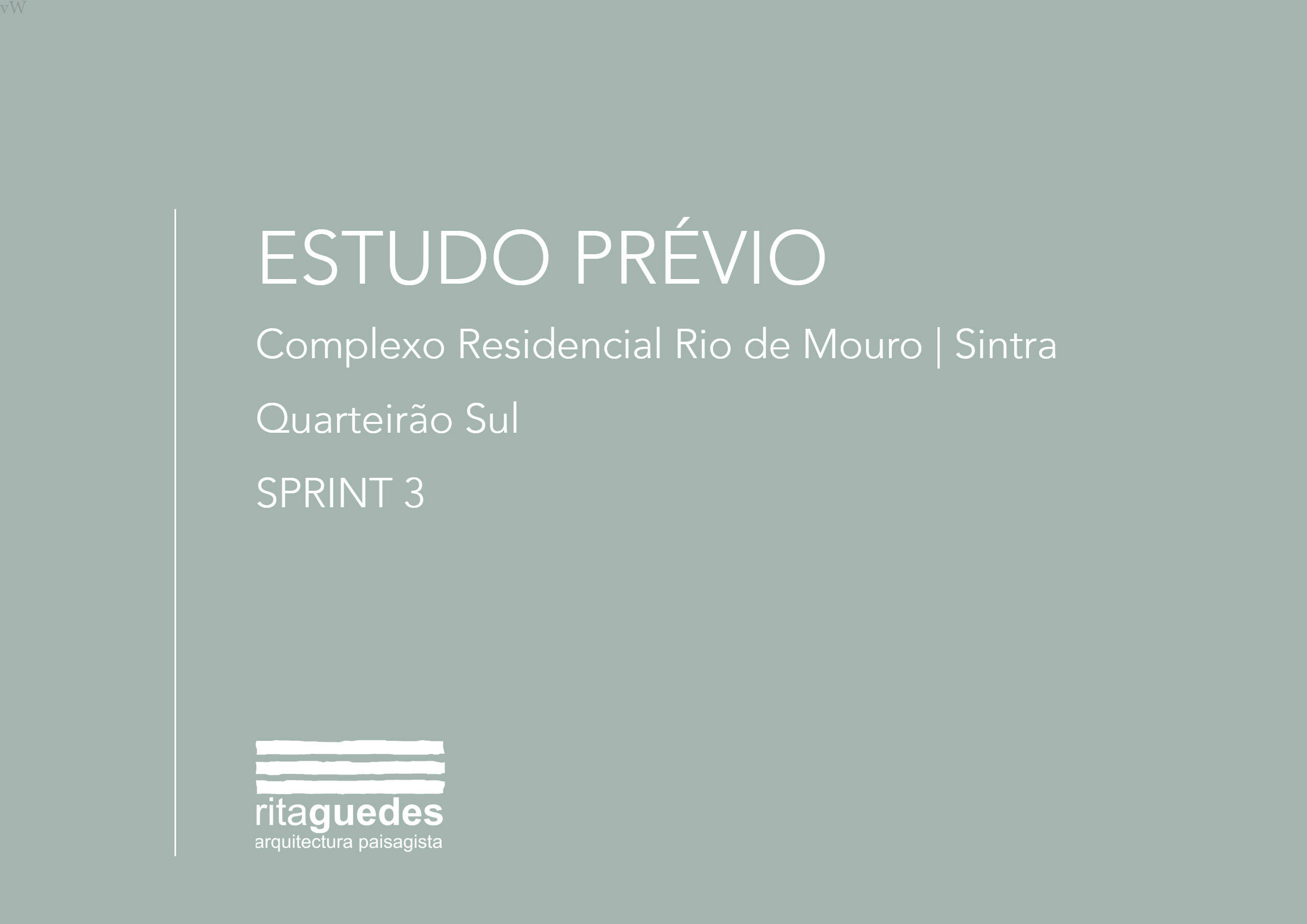 Preliminary design for residential complex in Sintra-0