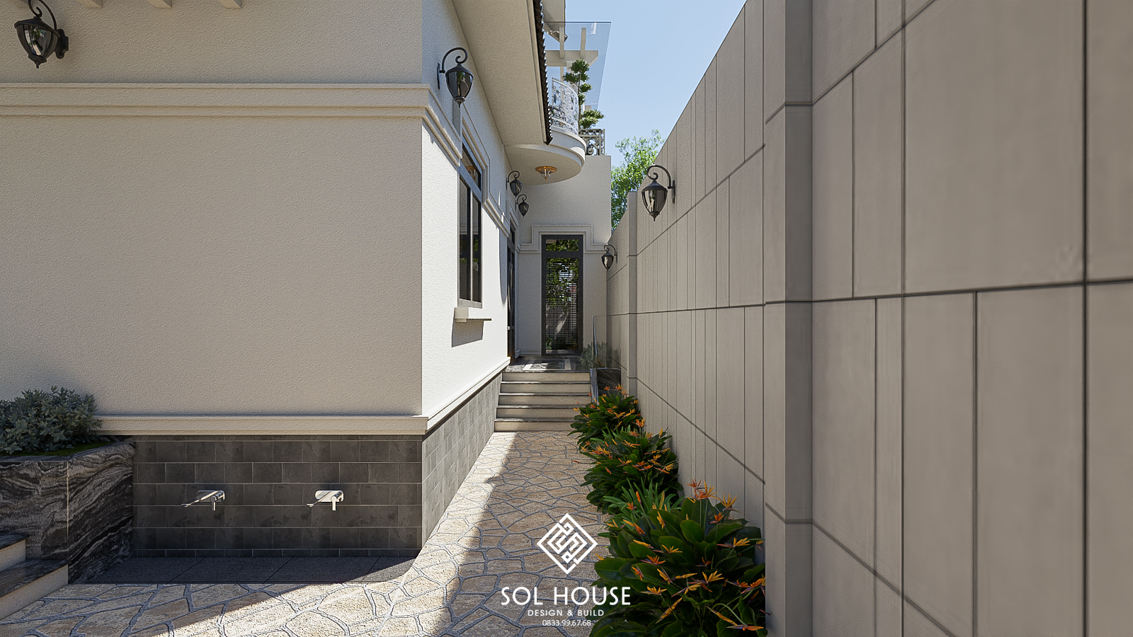 欧式别墅建筑丨SOL HOUSE（Ha Dung's team）-22