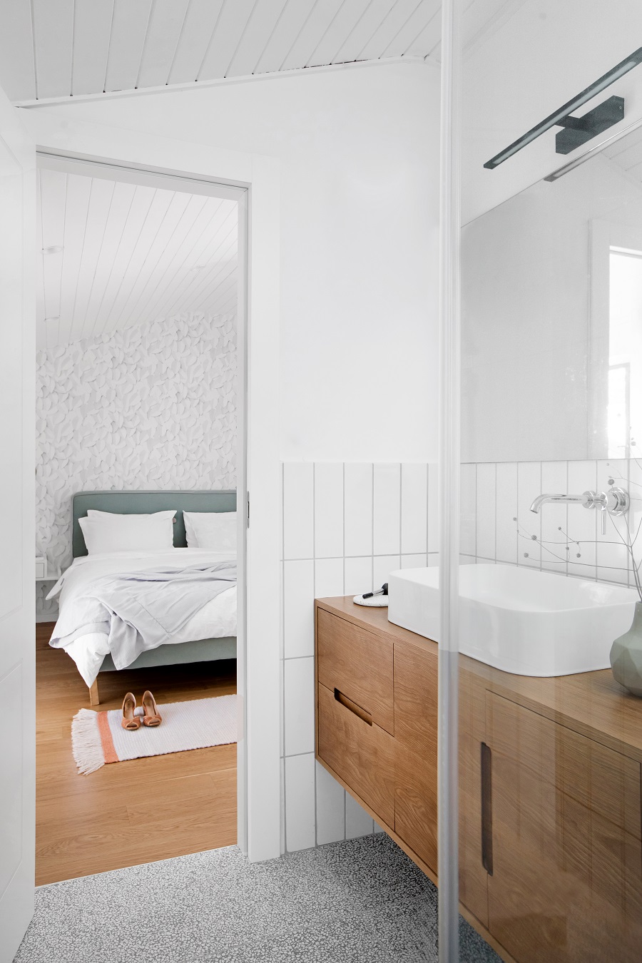 拉马特阿维夫老复式改现代住宅丨Studio Details-33