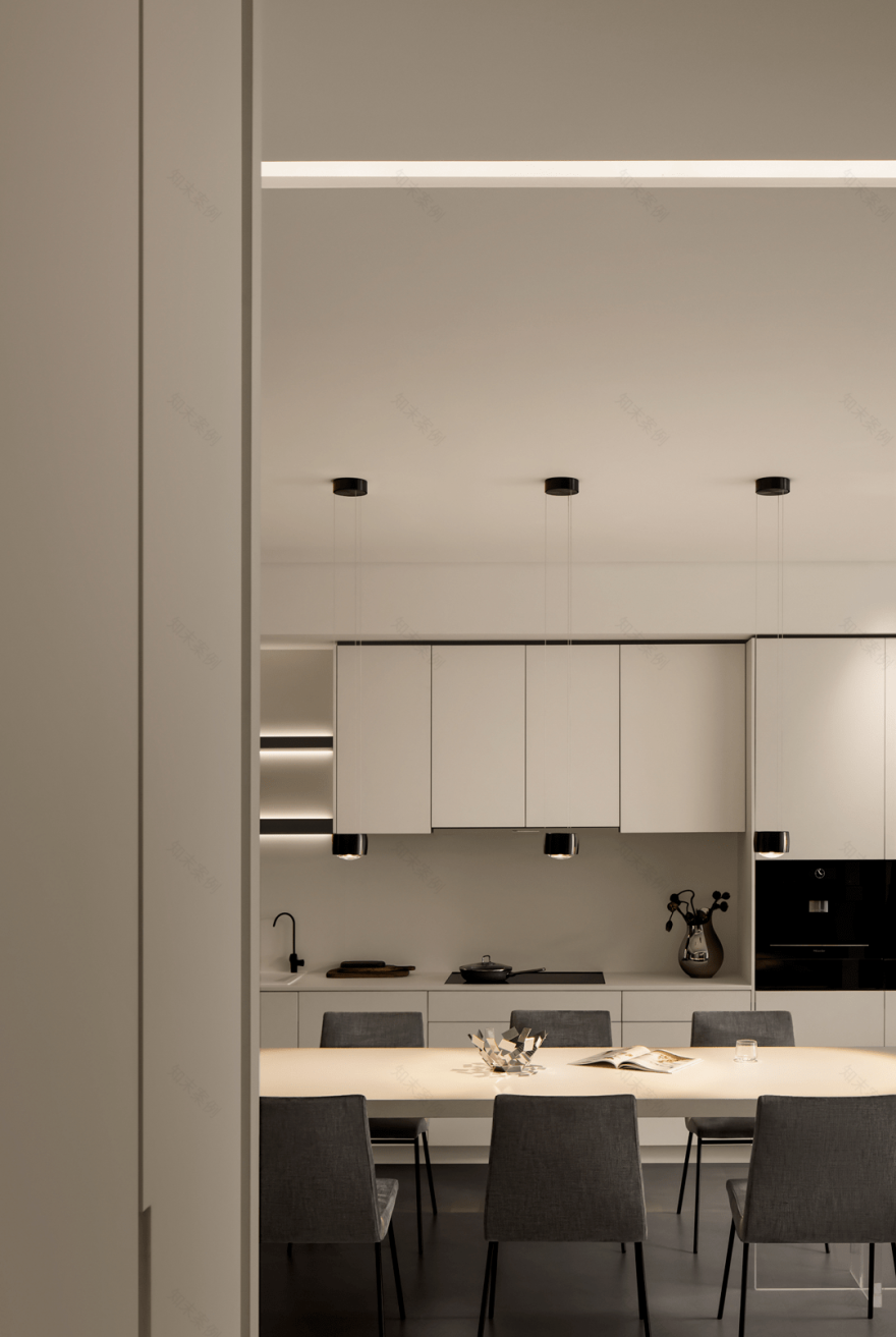 现代 310㎡简约私宅-4