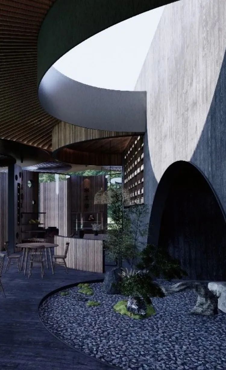 【HTD设计】乡野自然体验餐厅-54