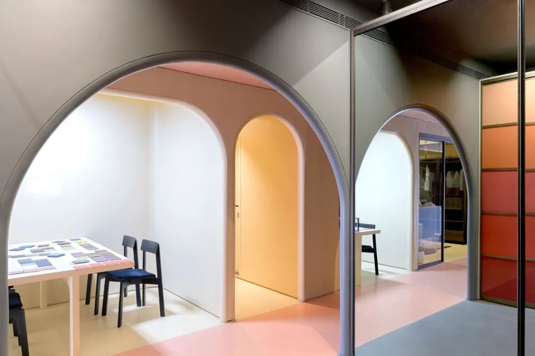 粉蓝设计梦幻色彩空间·模块化厨房和衣柜体验中心-8