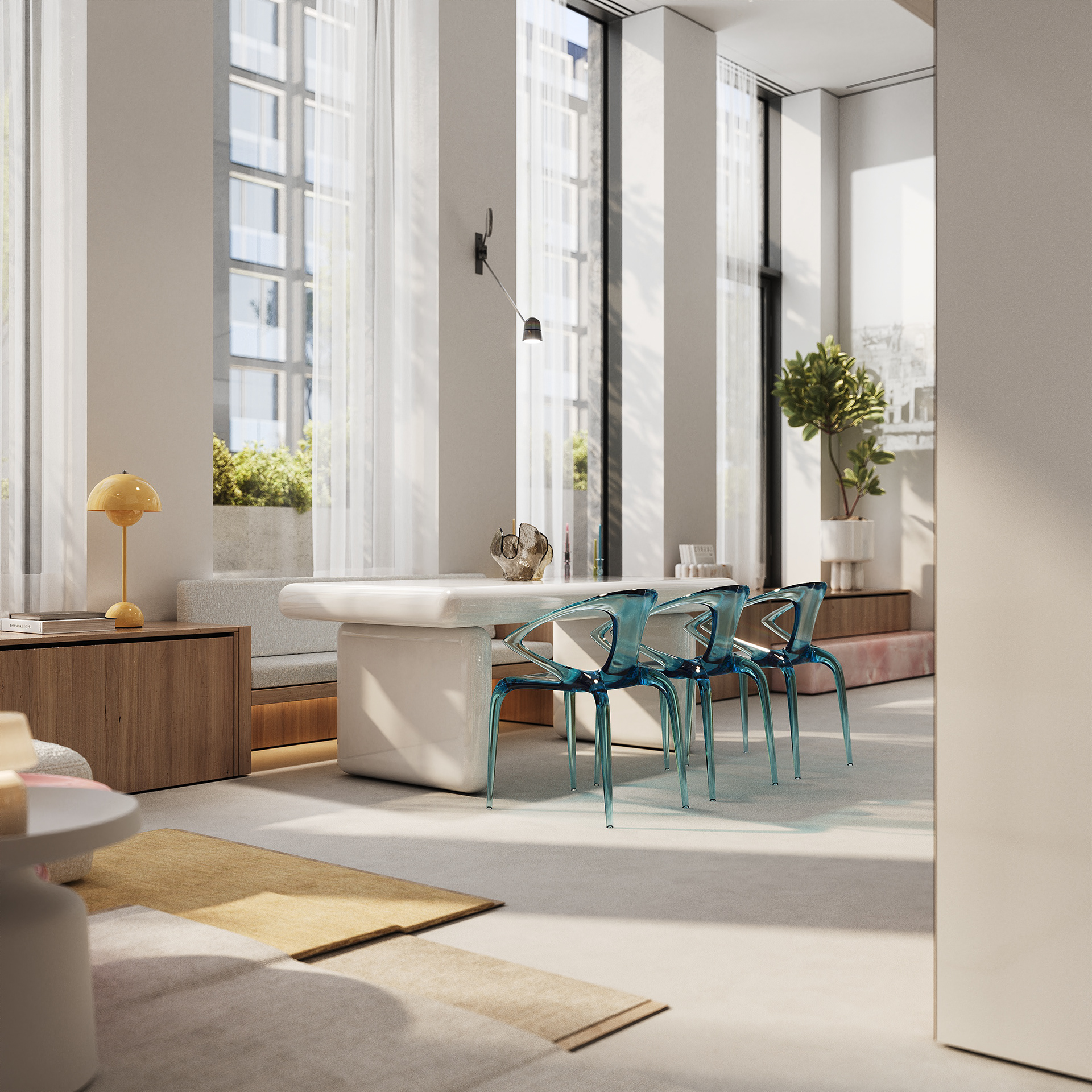 Duplex apartment, 113-11