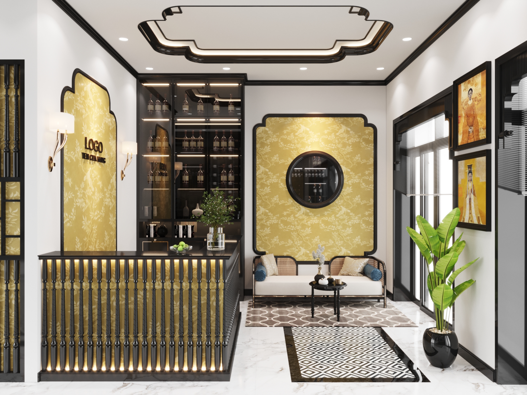 富国岛印支风格的房屋-15