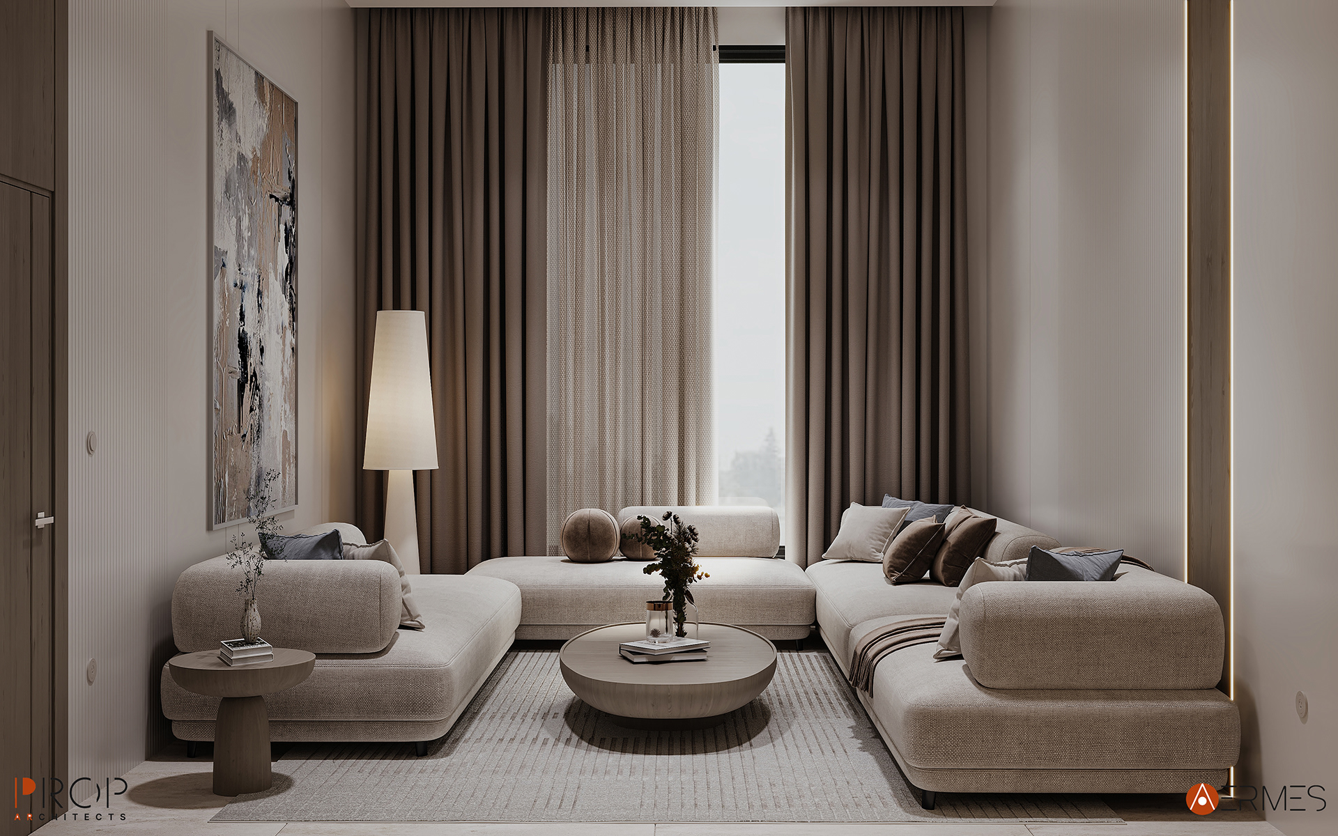 VILLA INTERIOR（别墅室内设计）丨沙特阿拉伯吉赞丨PROP & AERMES ARCHITECTS-23
