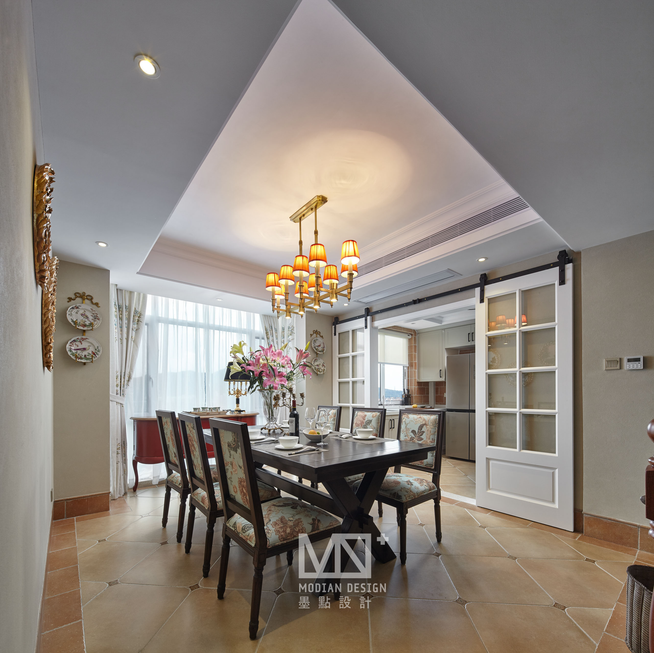 东莞 180㎡美式私享家 | 明亮轻快，精致不俗-19