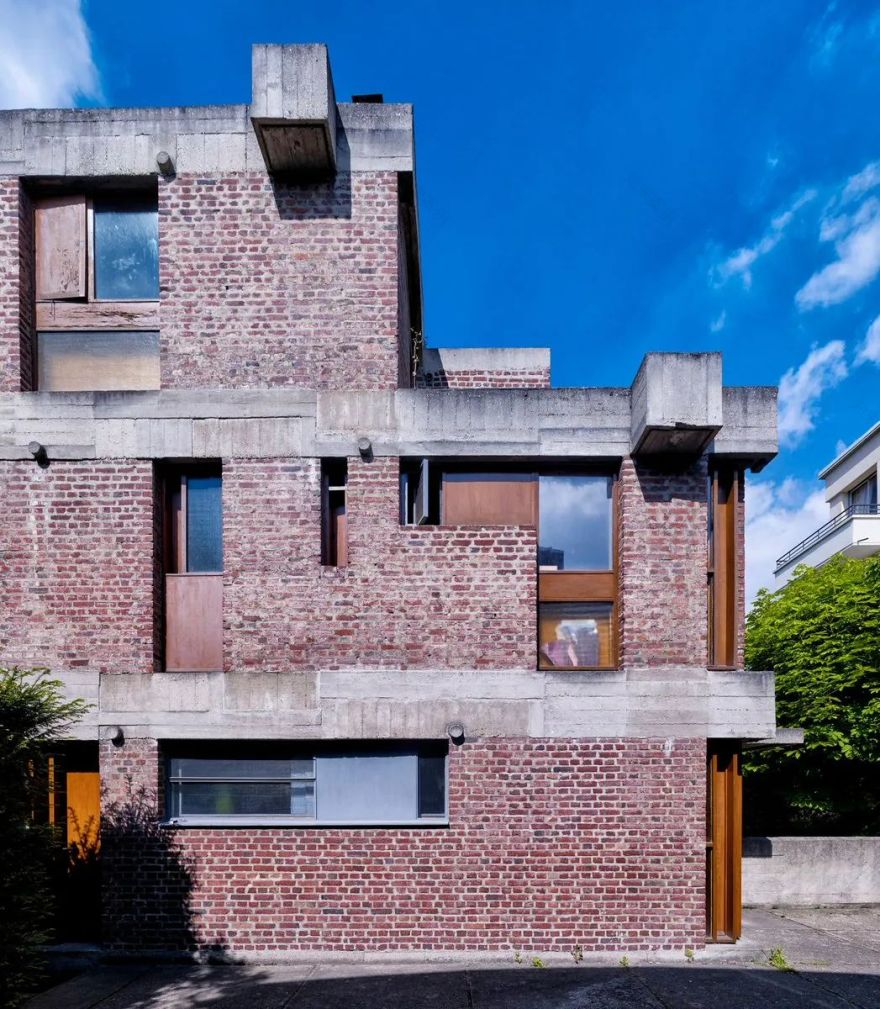 Maisons Jaoul 私人住宅设计丨法国巴黎丨勒·柯布西耶-10