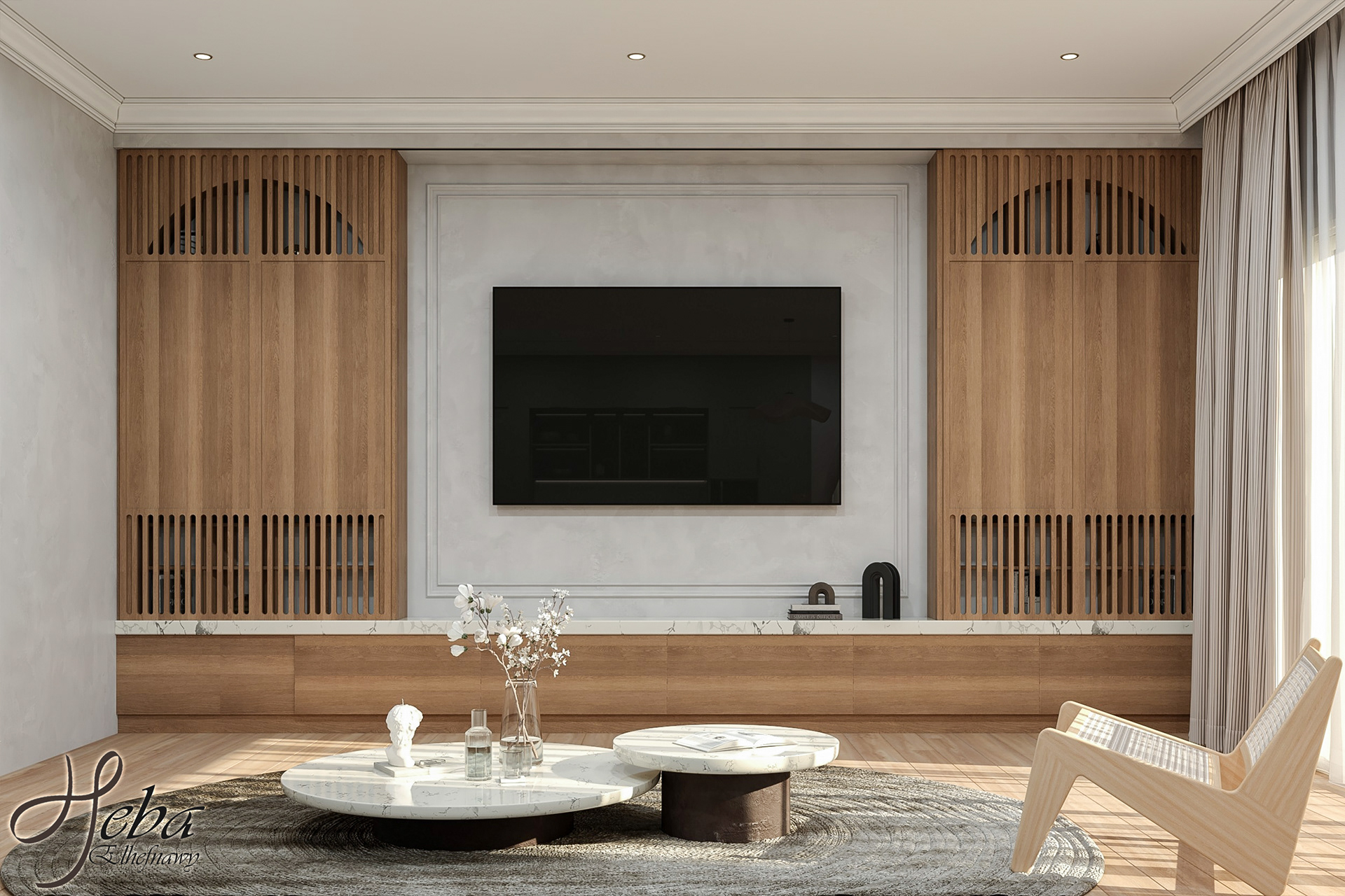 Family Room & Kitchen 设计丨埃及-11