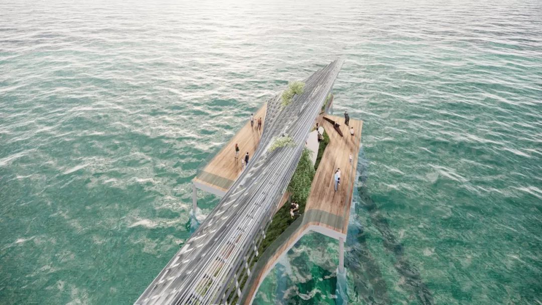 海浪之舞 | 滨海栈桥的空间艺术-13