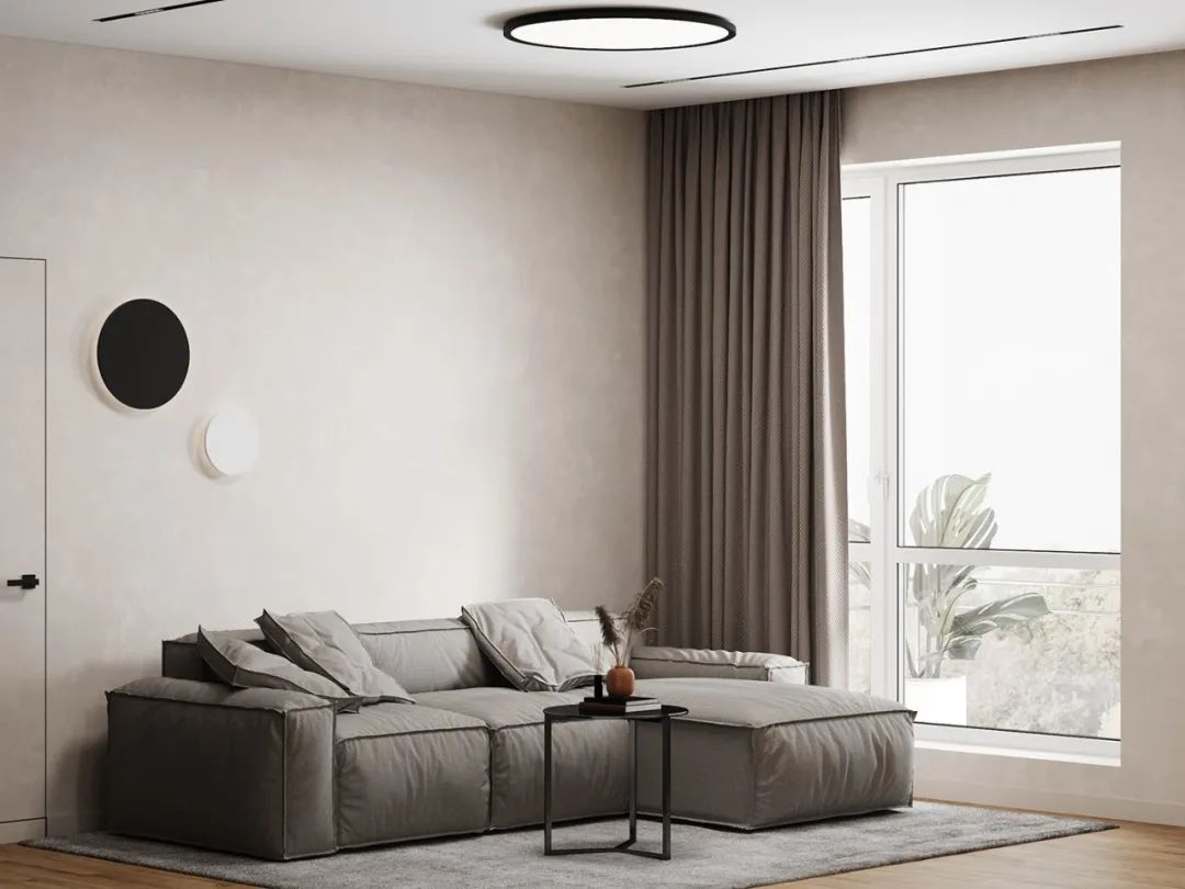 木灰色简约公寓丨Marina Bessmertnaya-7