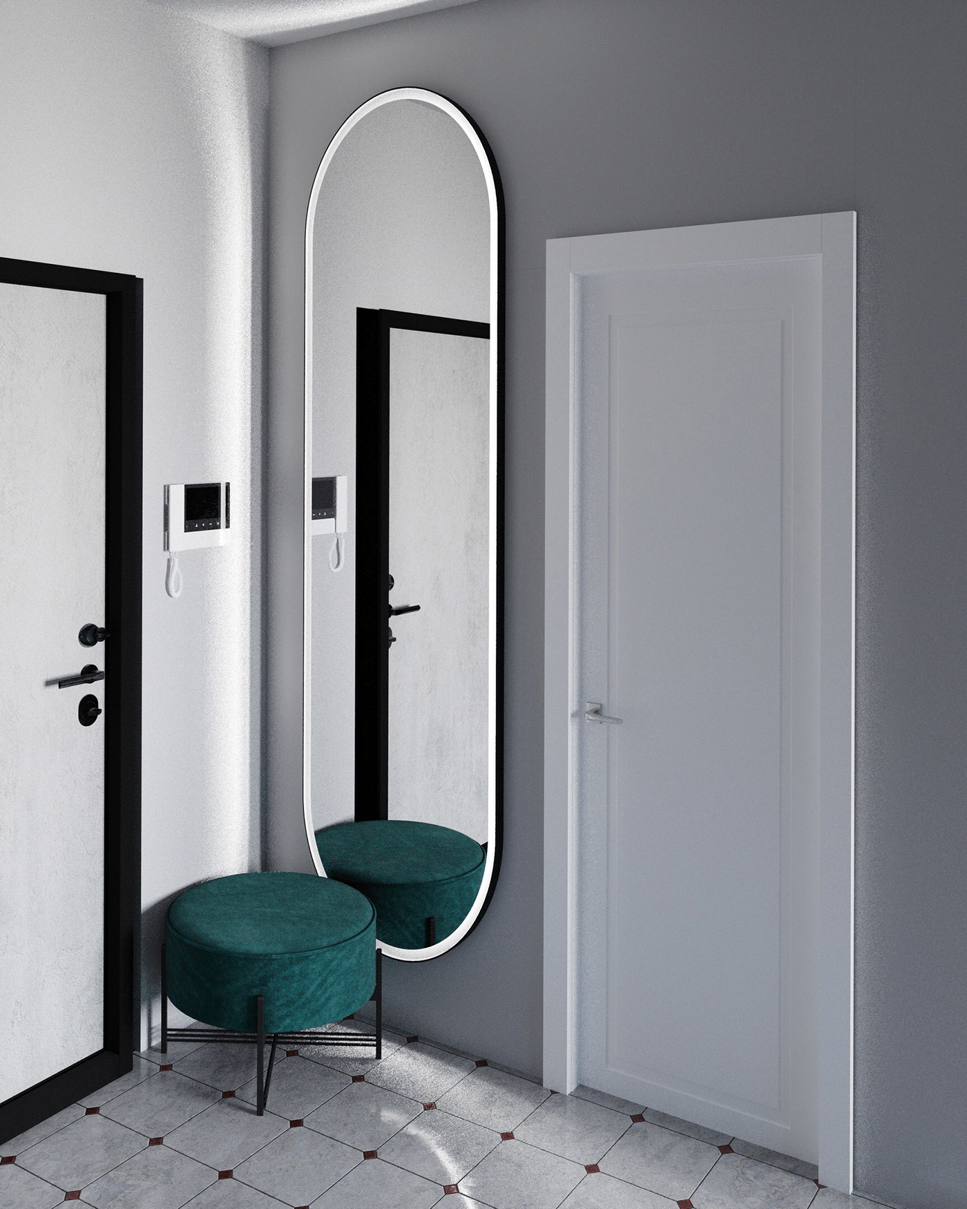 Дизайн однокомнатной квартиры на 44 кв. м.|俄罗斯-4