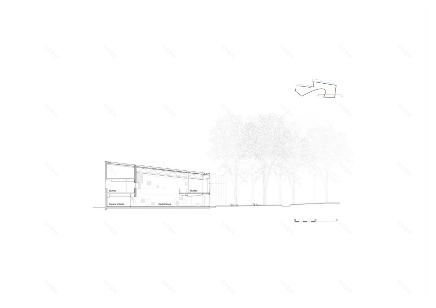 La Source,media library and centre for eco·citizenship in Le Bouscat (法国)-37