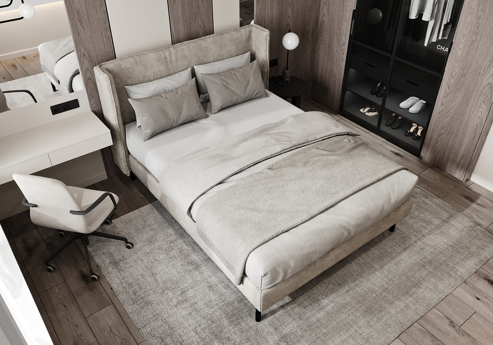 卢茨克的开放式公寓丨乌克兰丨PikulDesign-20