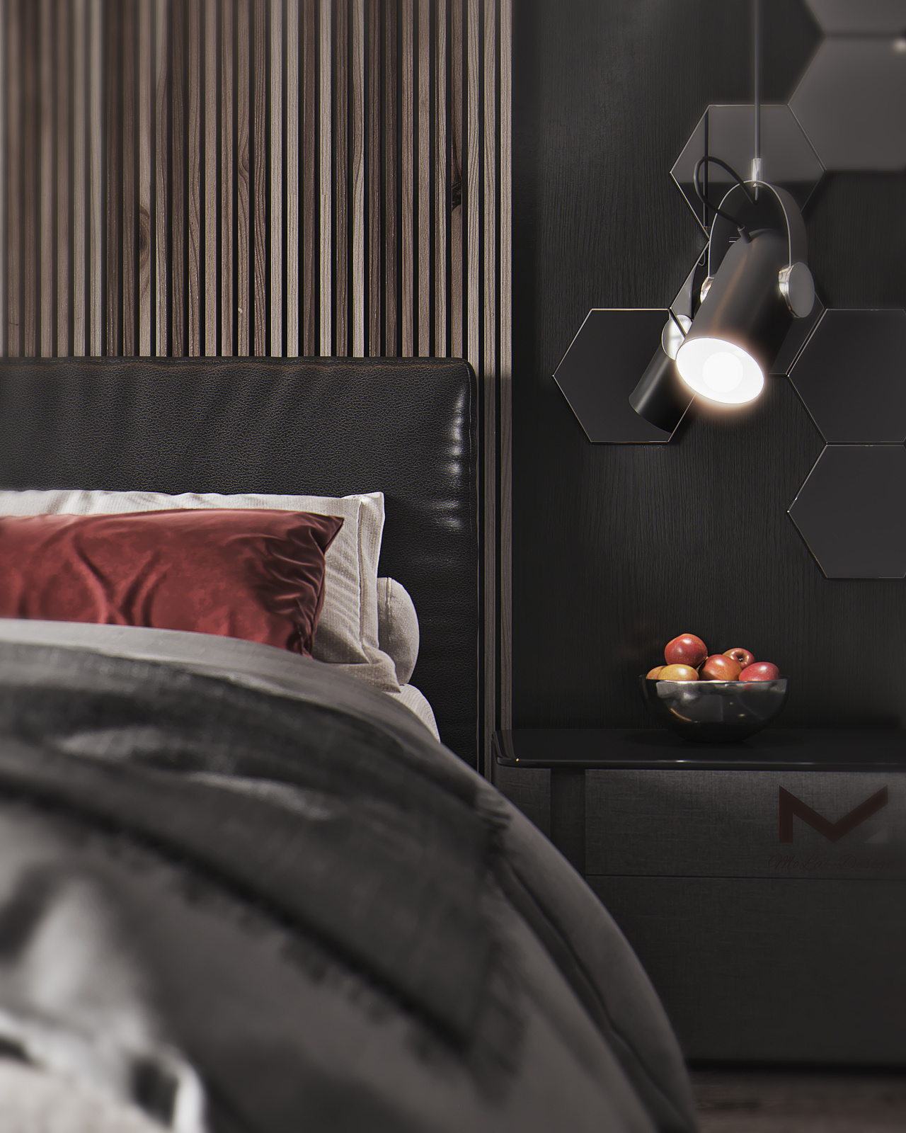 黑暗中的火焰·现代风格别墅设计丨绘感设计-5