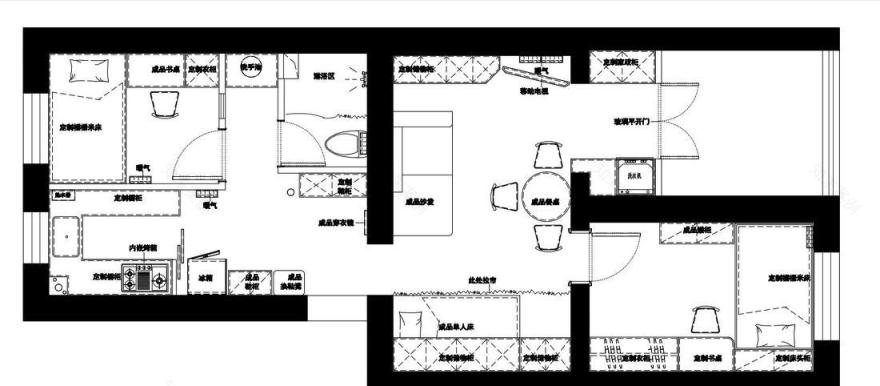 榨干每一寸空间·爆改昏暗老房-12