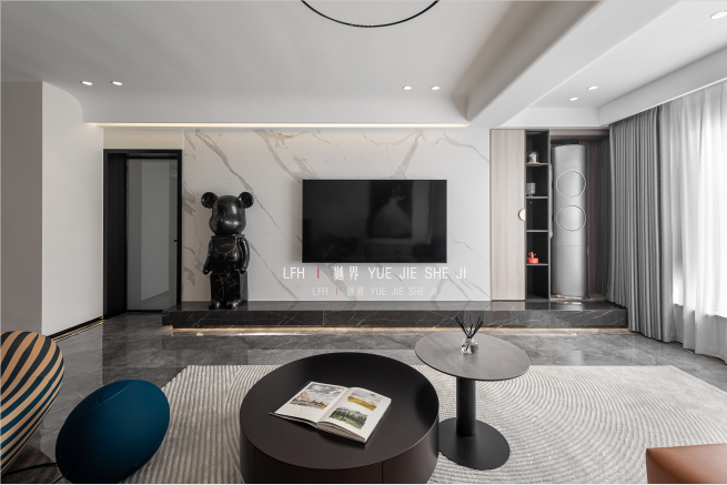 冬日温馨家居设计丨LFH 樾界设计工作室-22