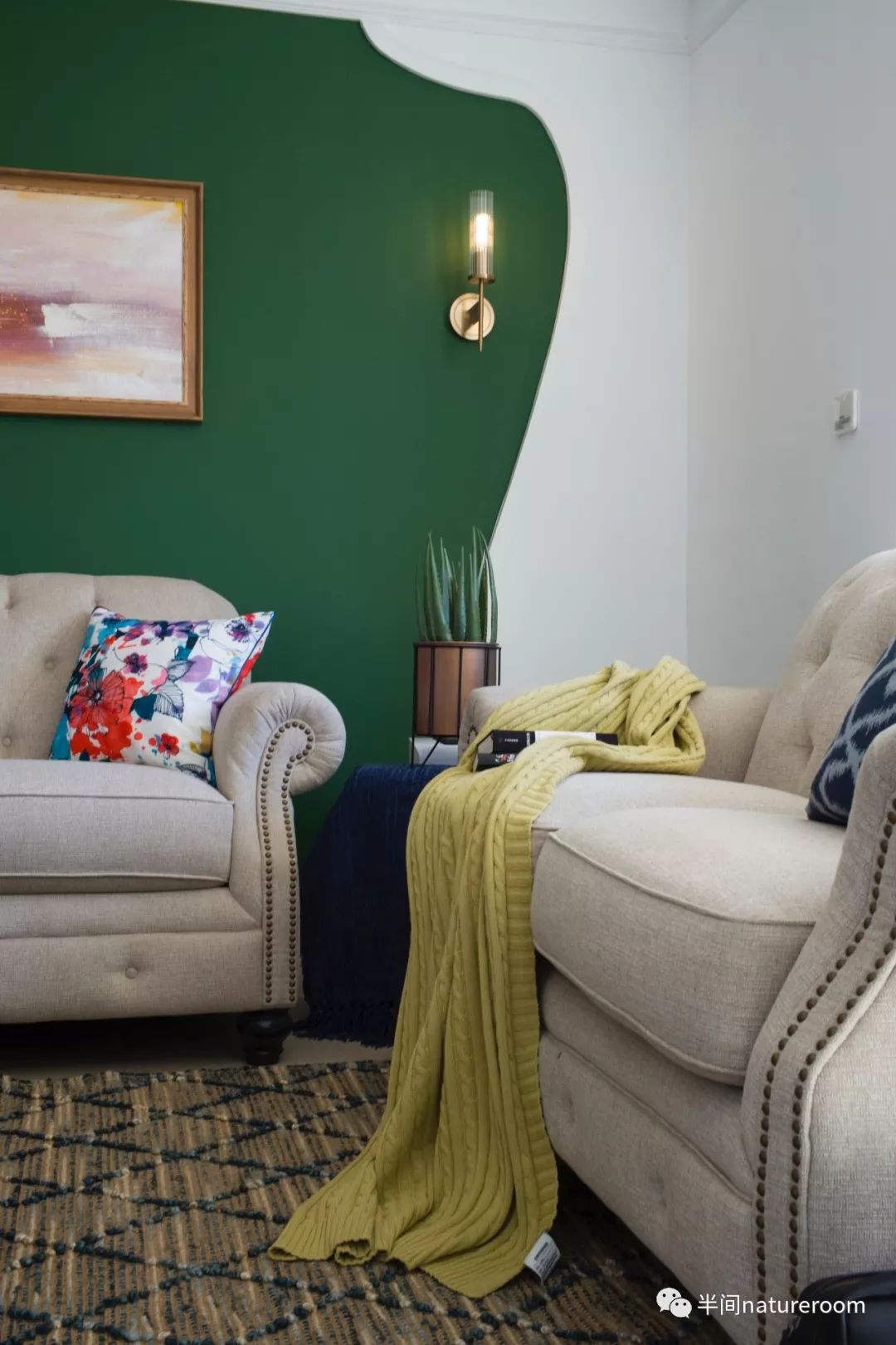 半间设计打造 140㎡轻美式家居，包头二手房改造“荣资梦乡”-27