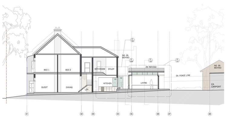 悉尼绿色城市撤退· Petersham Courtyard House-12