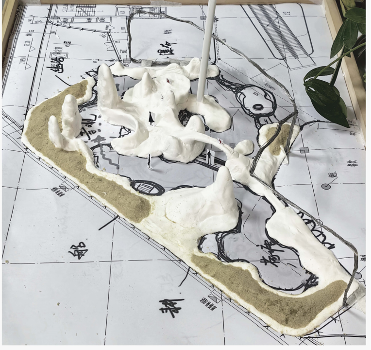 喜随作品|壶中胜境·商业中庭的科技国风微缩园林-78