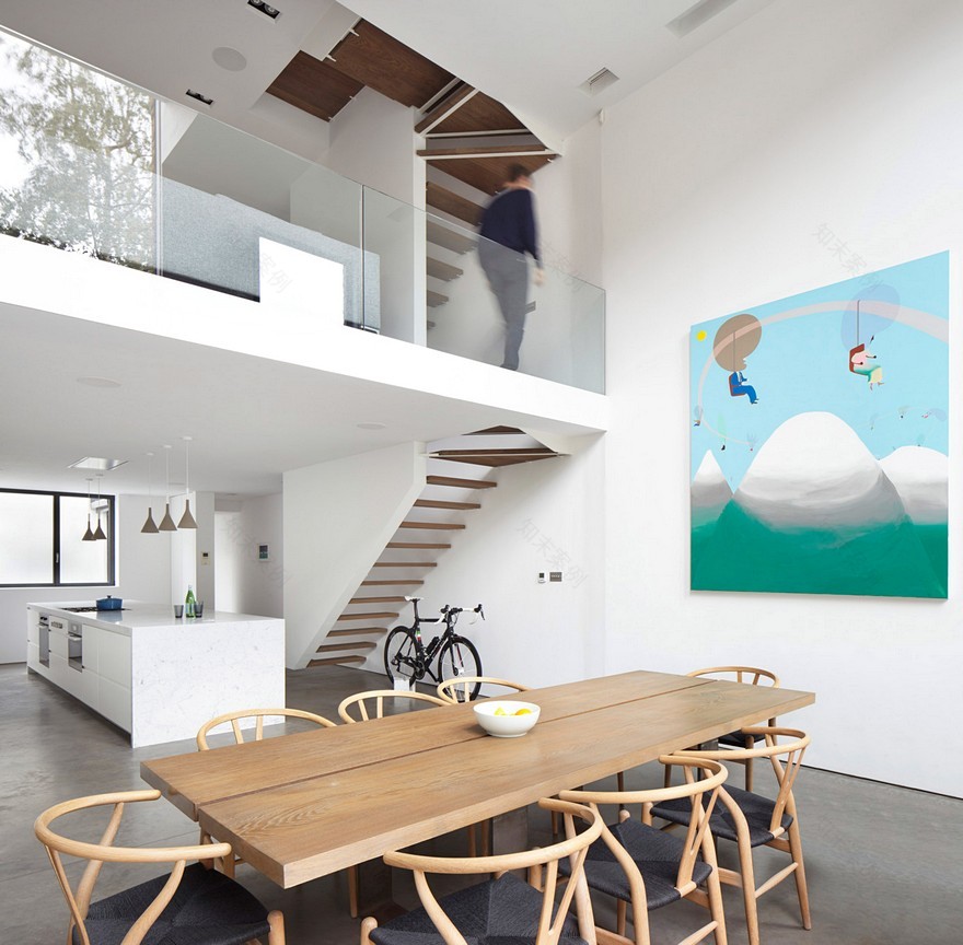 伦敦维多利亚时代插槽屋的现代改造-16