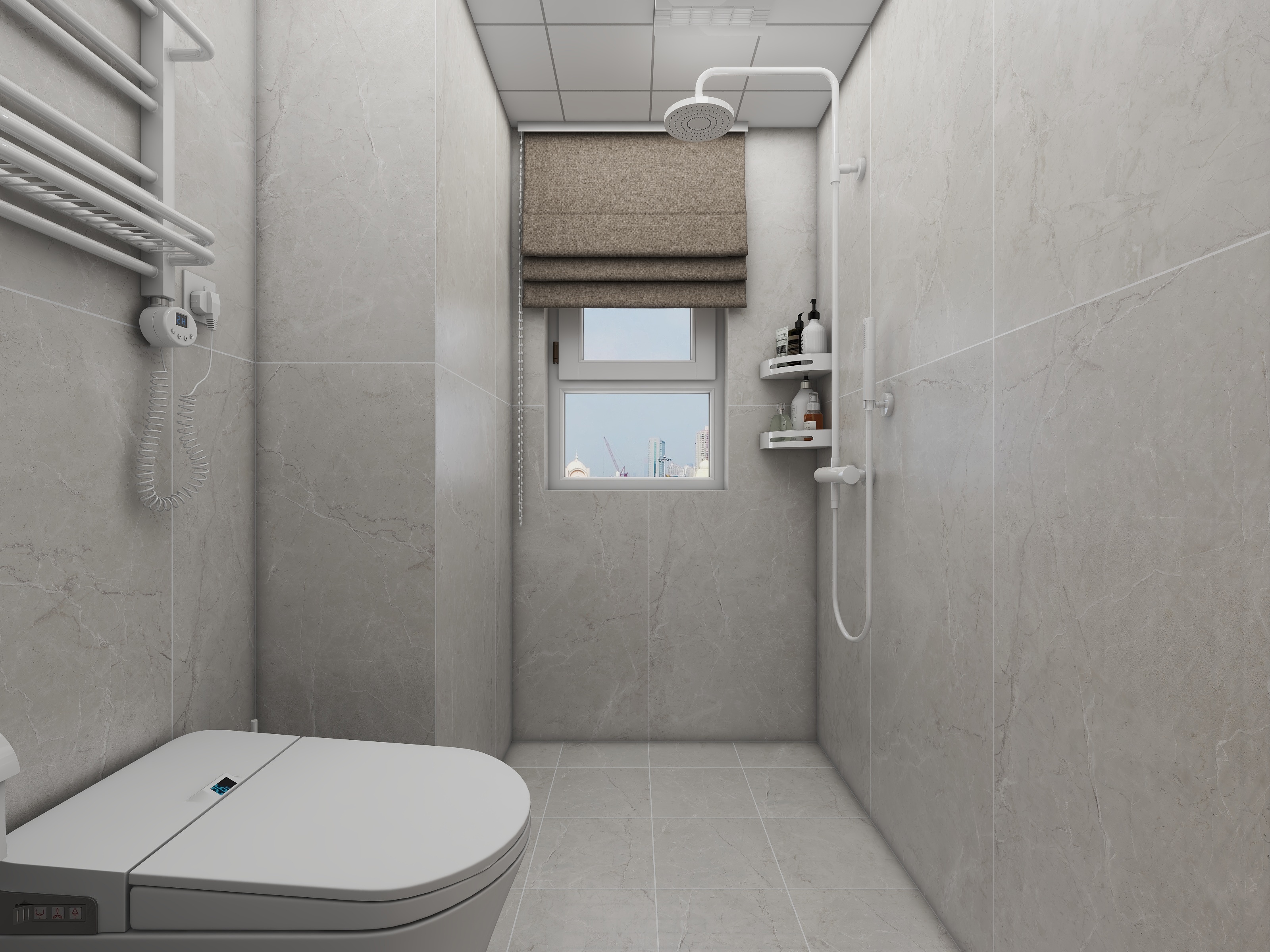 陕西安康万达one（119平方现代简约四居室）-60