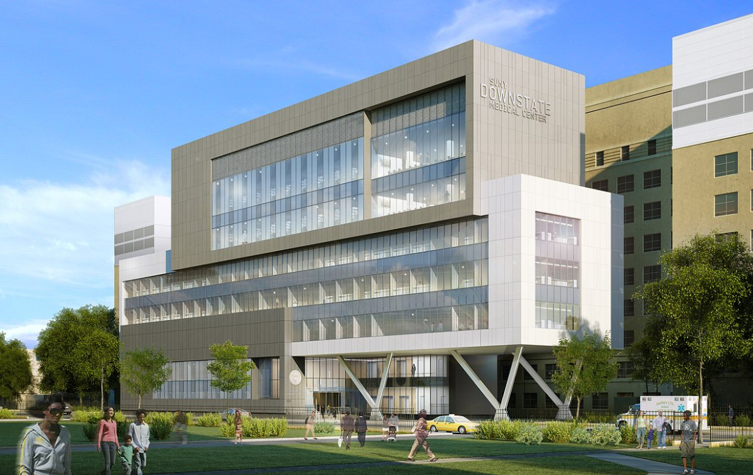 纽约州立大学 Downstate 健康科学中心 | 现代公共空间的精致诠释-17