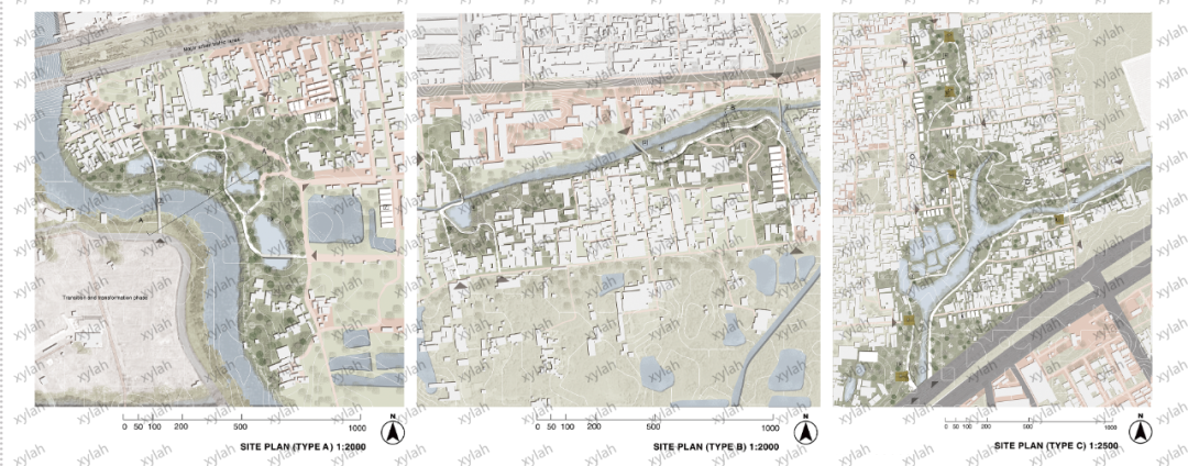 港大学姐课设重塑“灰色地带”！都市与水域如何形成“谈判界面”？聚焦水系状态+区域发展状态分类！城市滨水过渡区域引领自建区发展之路-131
