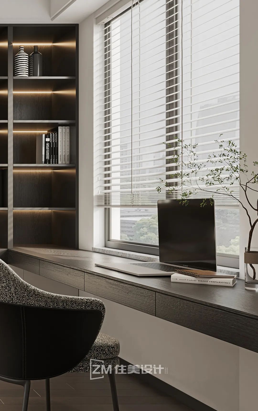 初沐 · 意式极简的梅溪华府住宅设计丨中国长沙丨住美设计-45