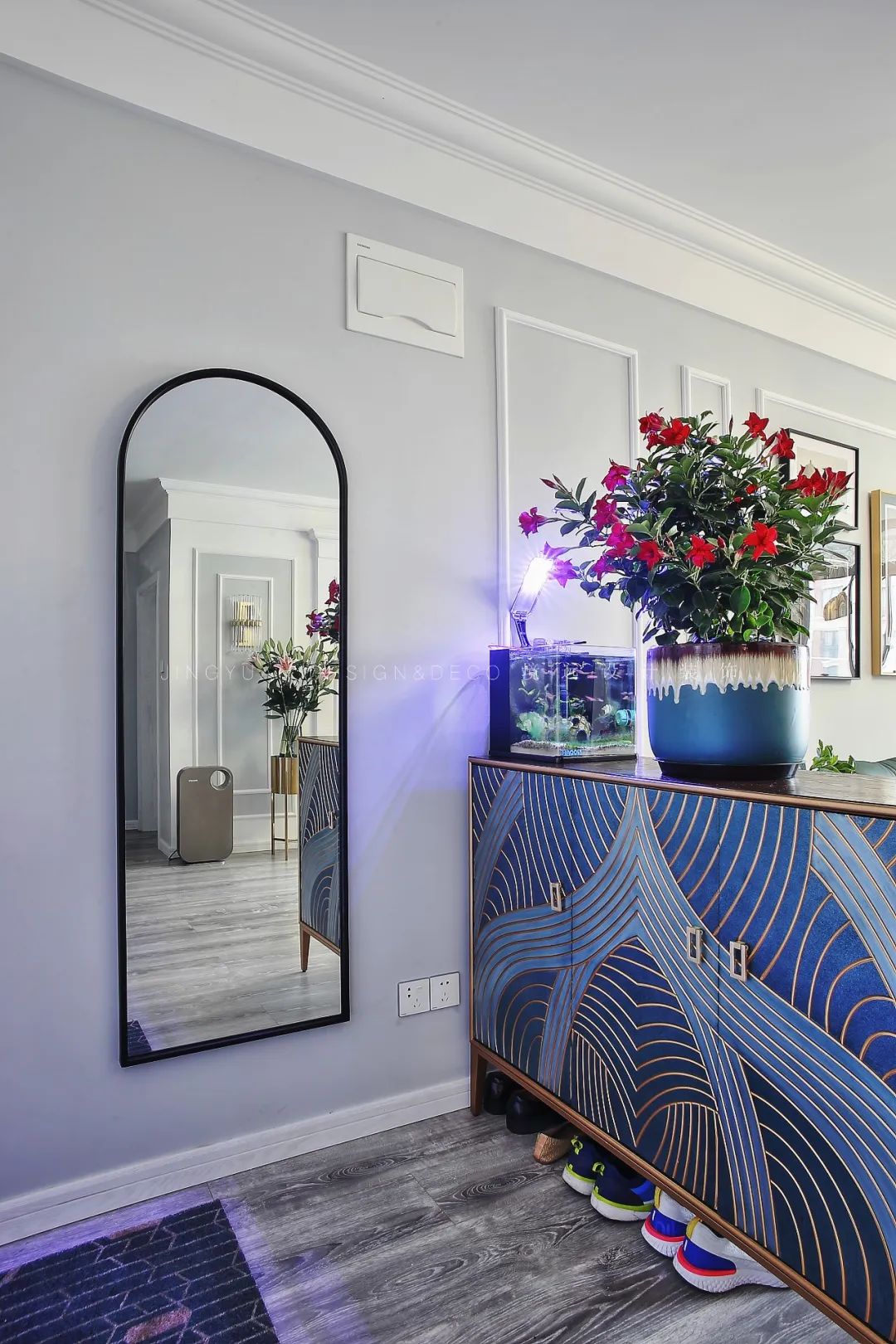 境远装饰 | 现代轻奢 90㎡二居室,演绎活力四溢的空间美学-25