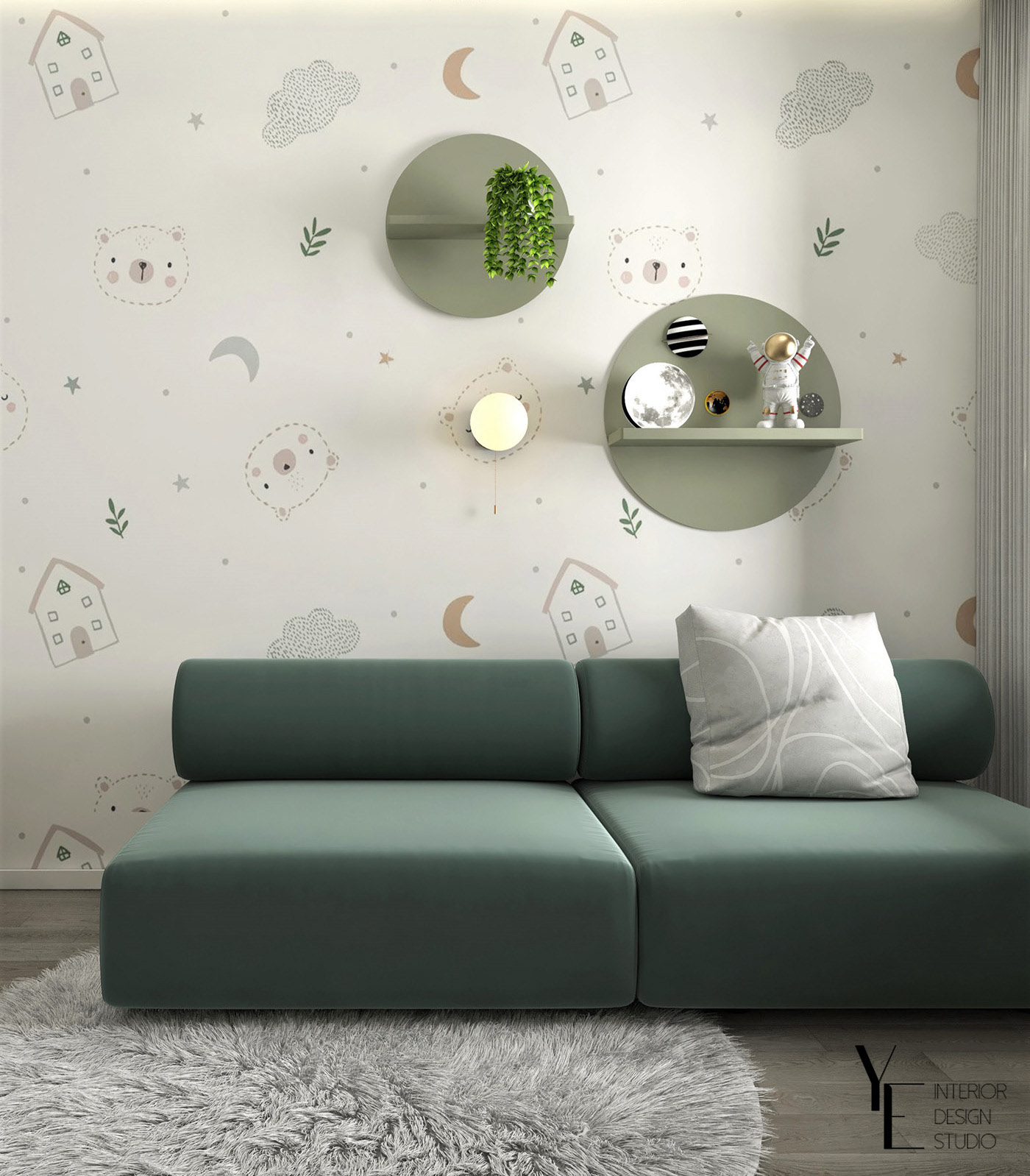 绿色公寓丨突尼斯丨YE INTERIOR-42