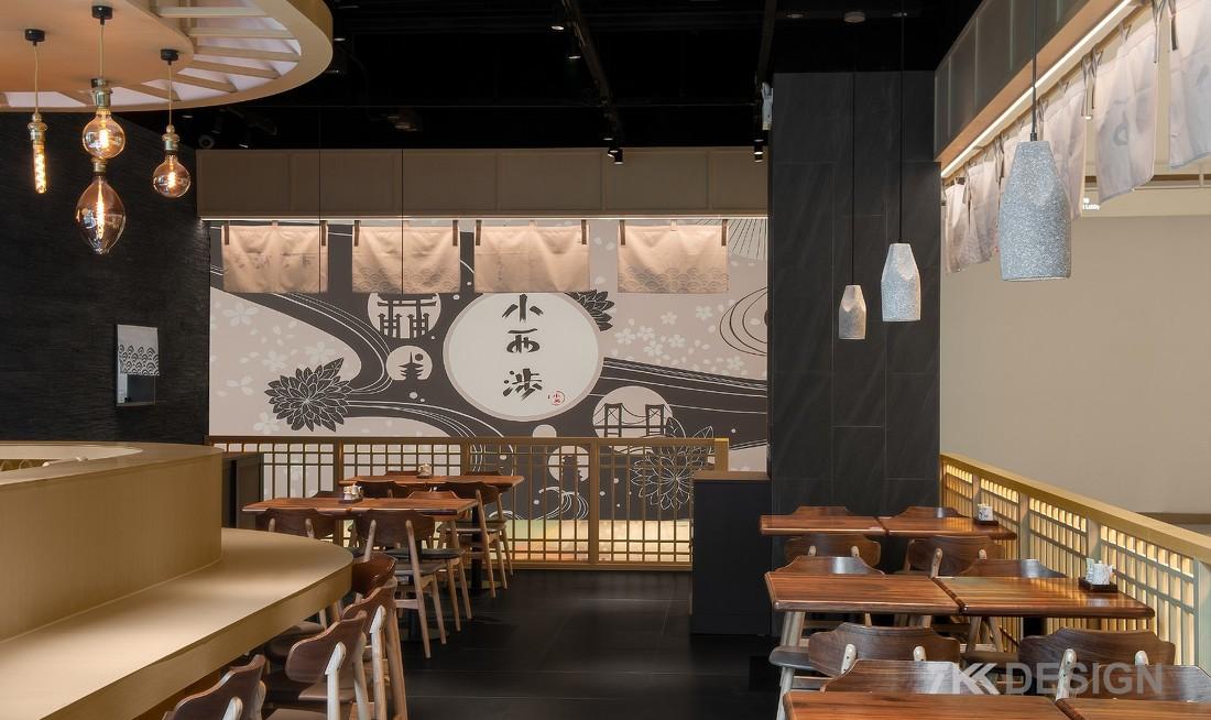 《小西涉》日式料理店 | 现代与传统交融的半开放式设计-11