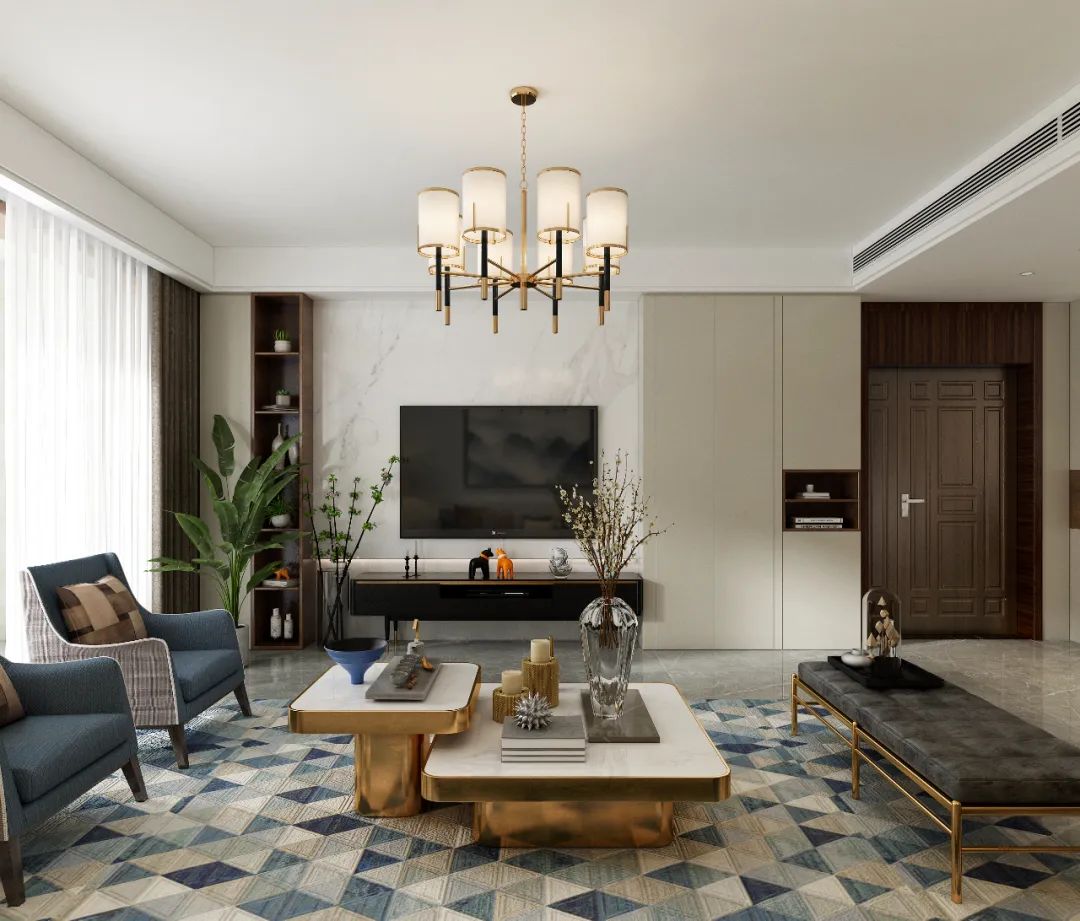 新中式生活美学的完美呈现丨龙瑞装饰-18