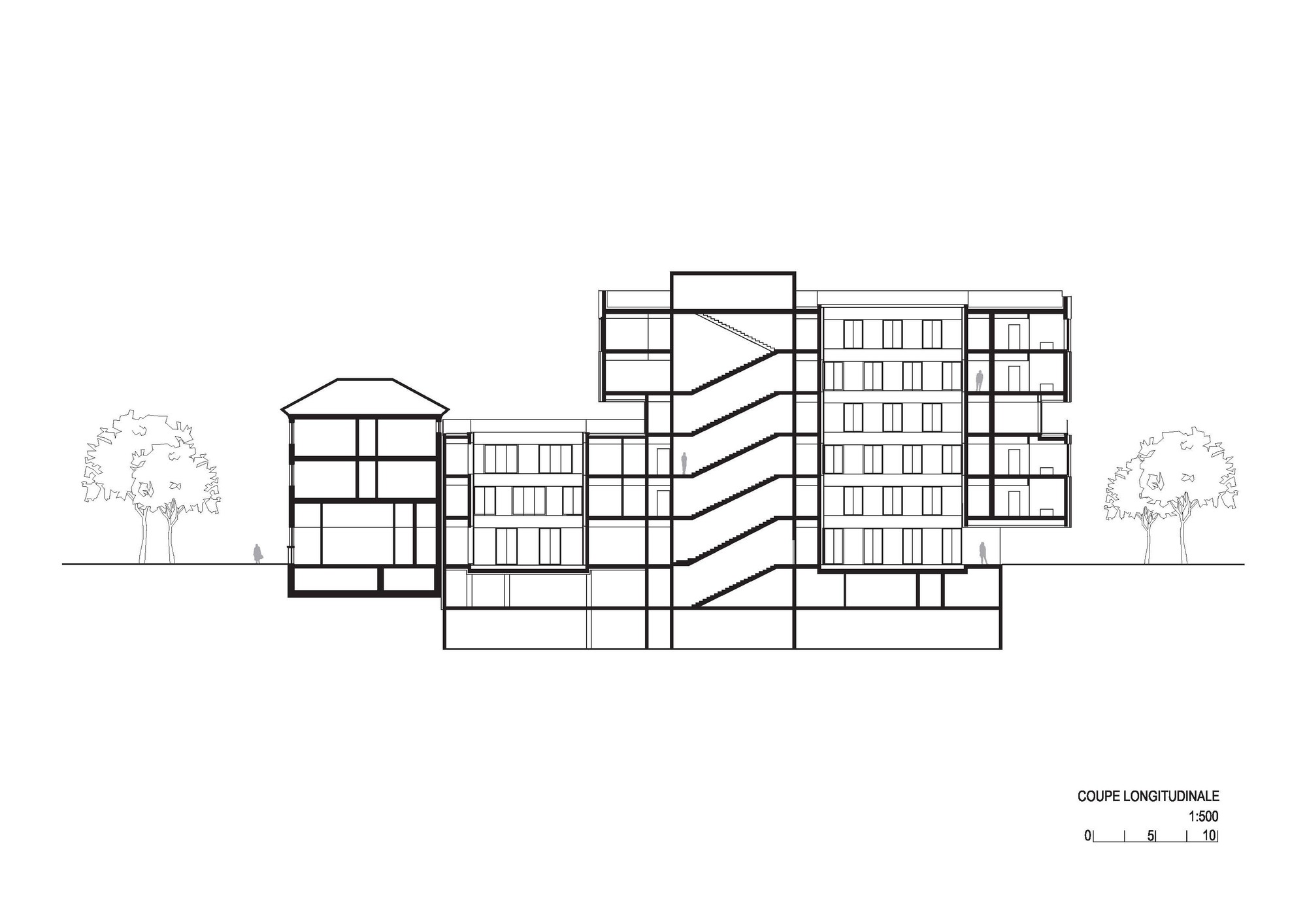 巴黎老年住宅社区中心 · 和谐融入城市环境-34