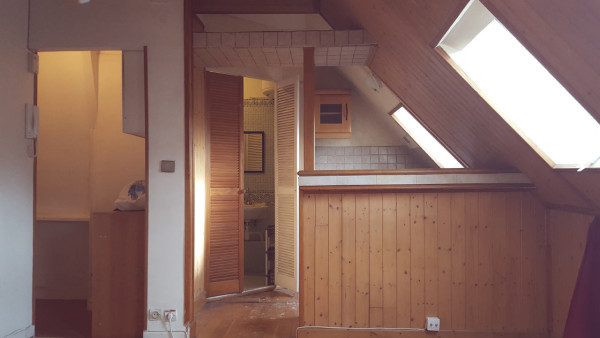 巴黎15平米阁楼老房改造丨法国巴黎丨Batiik Studio-23