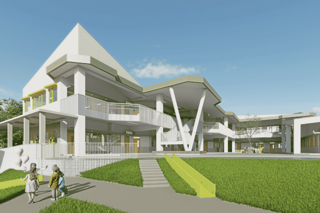 飞檐如翼，乘梦飞翔——金沙小学附设幼儿园建筑设计-15