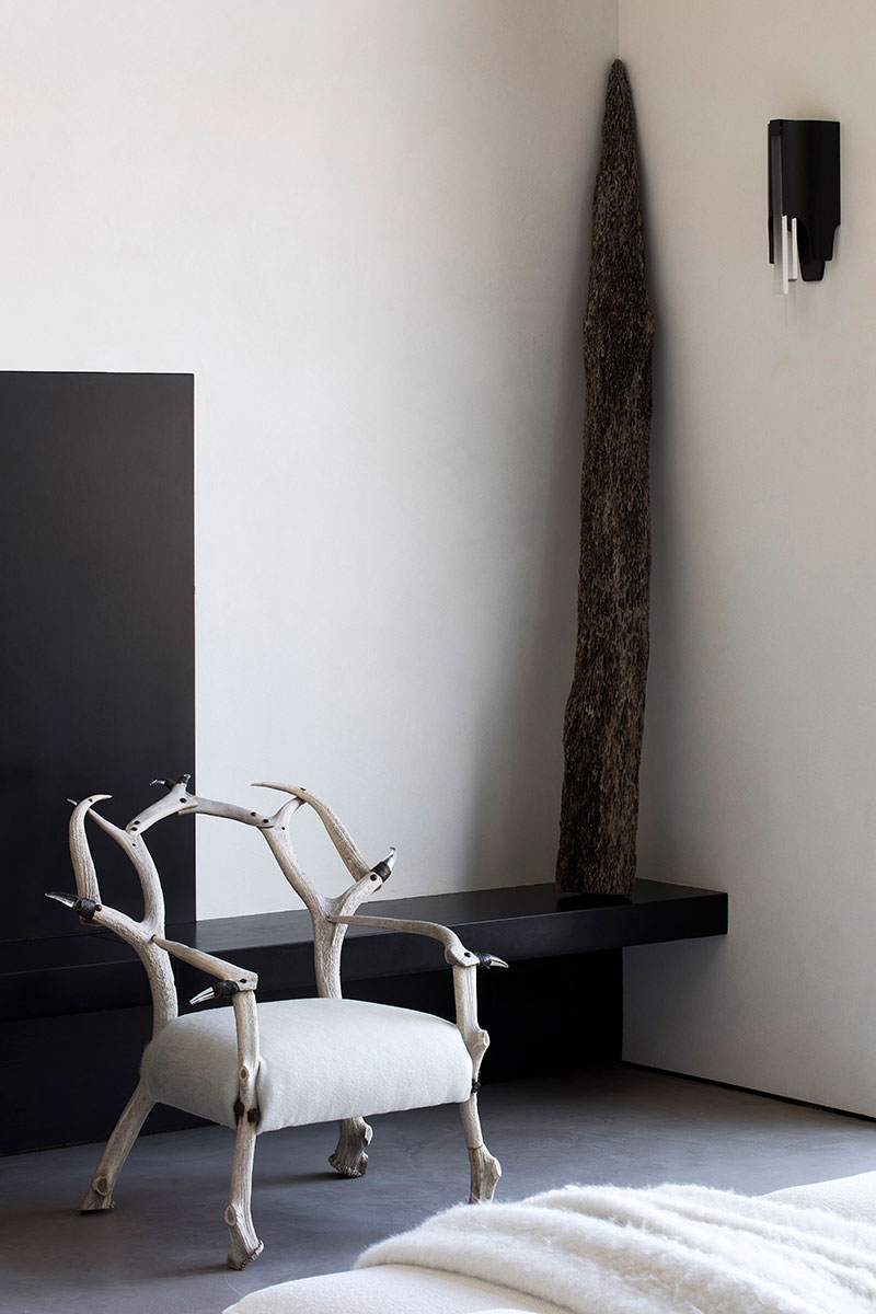 黑白对比的神秘 Hamptons 之家-4