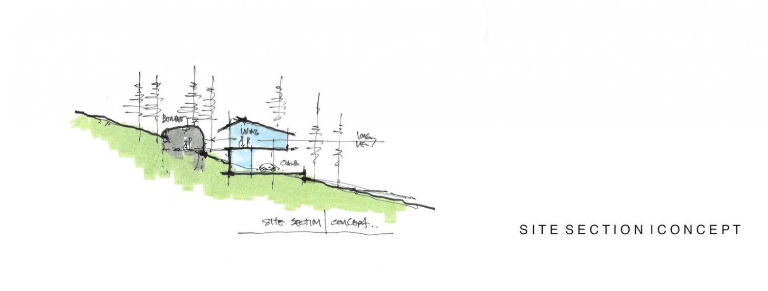 美国巨砾度假居(America Boulders holiday home)丨Carney Logan Burke Architects-47