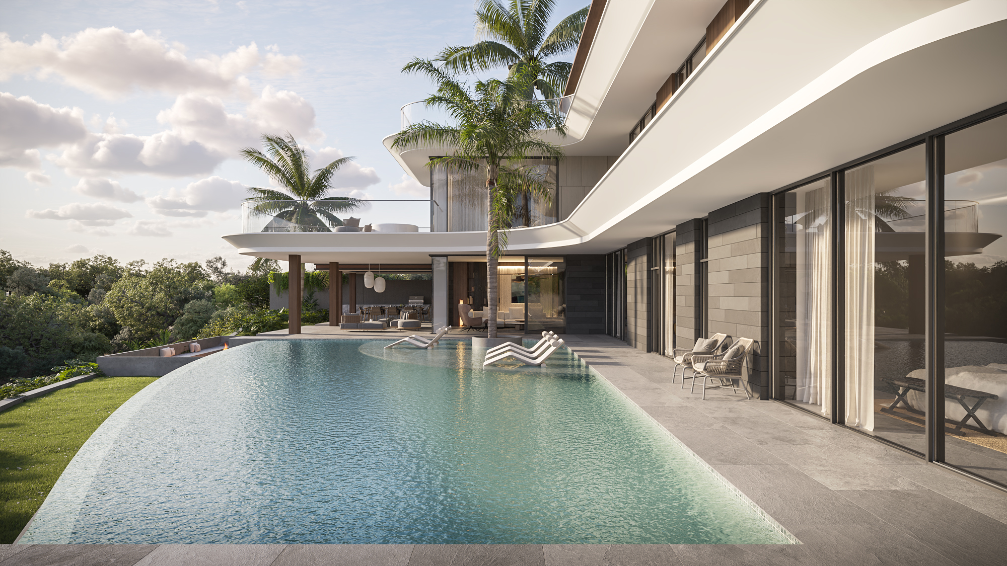 巴厘岛乌布热带森林景观别墅丨印度尼西亚巴厘-8