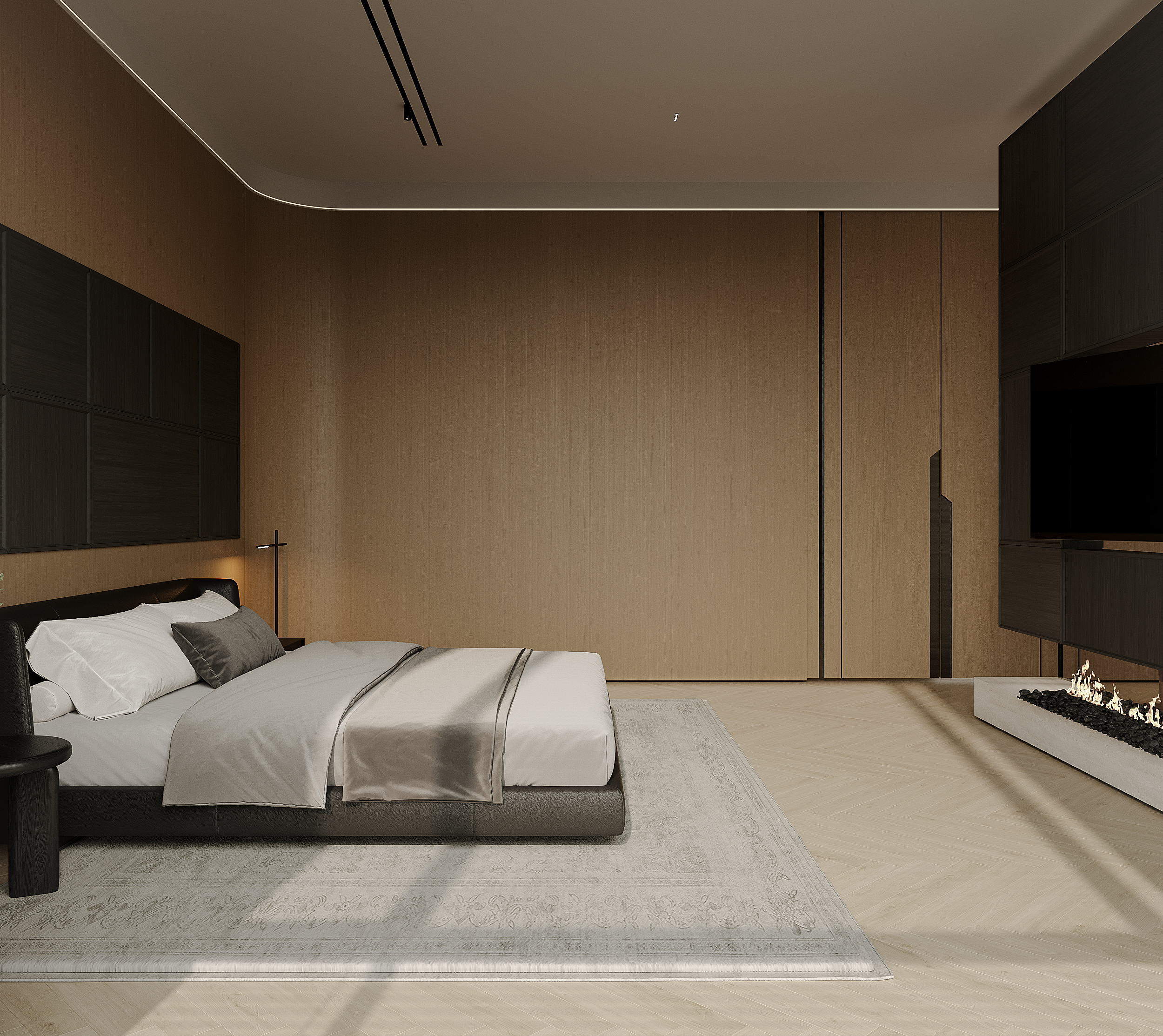 主卧设计项目丨Mohammed Yossef-14