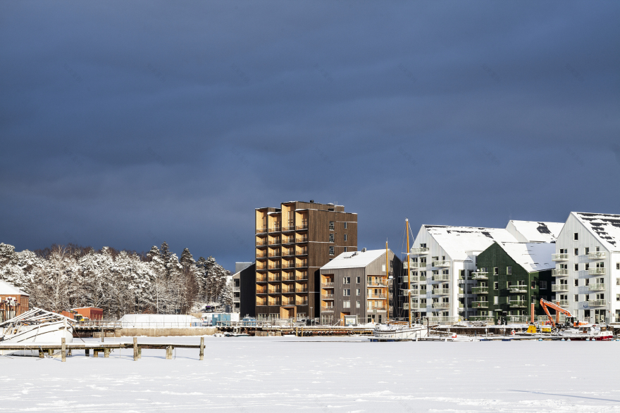 Kajstaden Tall Timber Building / C.F. Møller Architects-21