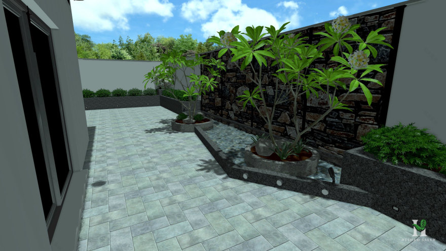 中型别墅(景观)丨Hesham Saleh-30