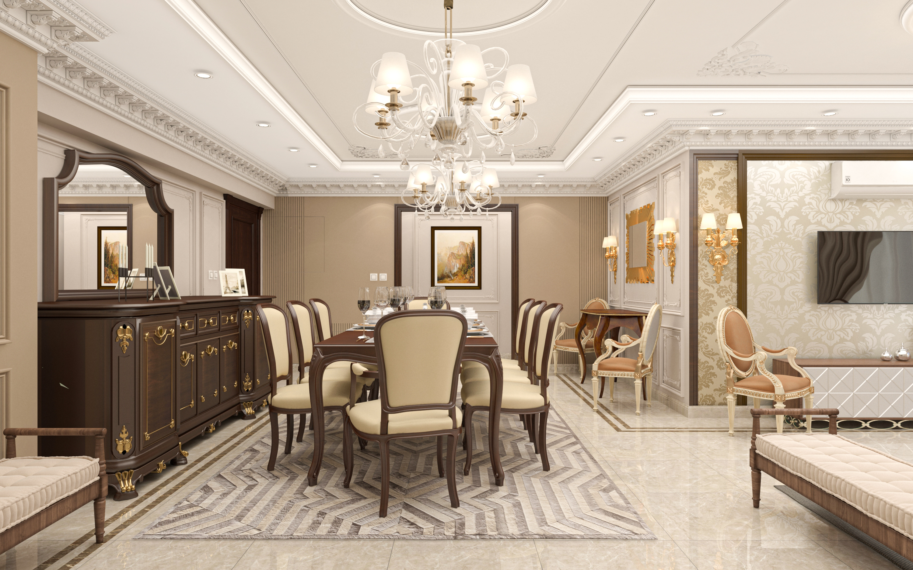 CLASSIC | Reception & dining area-3