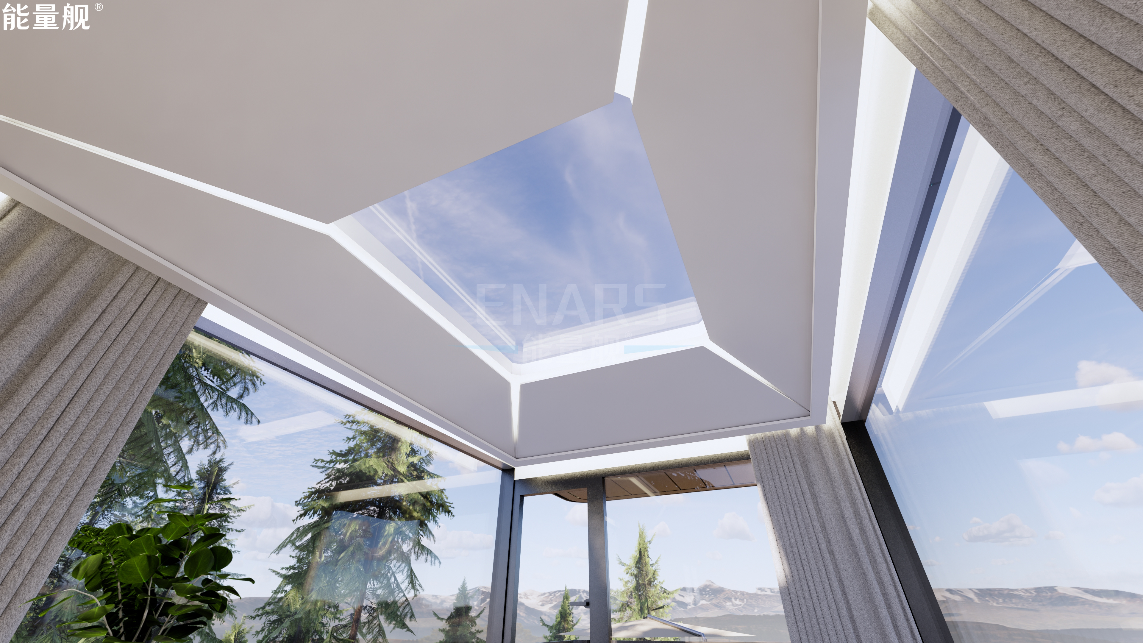 可移动太空舱民宿能量舰 EV20丨ENARS 能量舰品牌-17