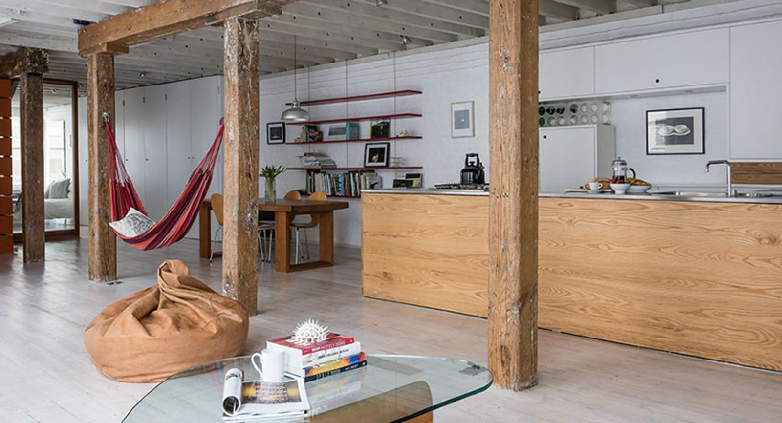 伦敦全开放式 LOFT 出租公寓-5